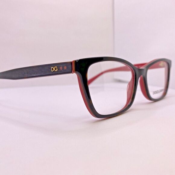 Dolce & Gabbana Eyeglasses Frame DG 3245 3004 52 [] 17 140 MM Tortoise Red Gold - Picture 4 of 8
